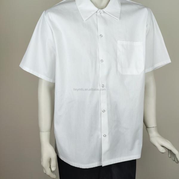 New Chef Jacket Summer Chef Uniform Shirt Cook Costumes Restaurant  Hotel Chef coat