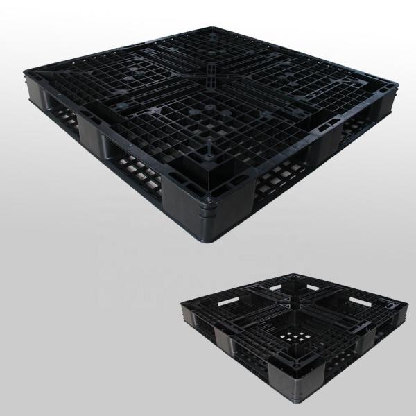 Recycled Plastic Pallet Dimensions in Philippines Single Faced Style No Racking