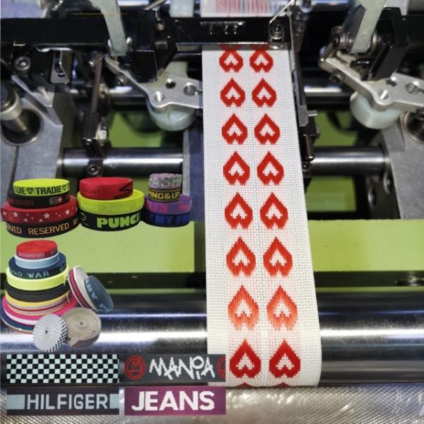  Flat Jacquard Computerized Jacquard Needle Loom Elastic Non-elastic Tape Making Machine