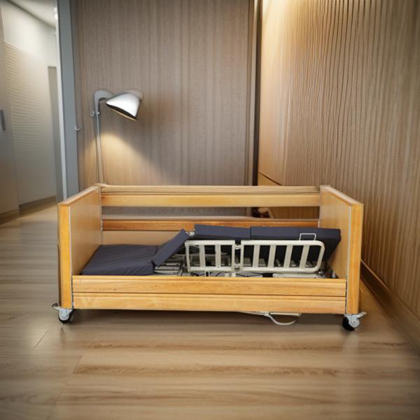 病院 診療所 認定 家庭 電気 看護 ベッド 固形 ビーチ スライド 調節可能な護欄 背中 足上げ ベッド
