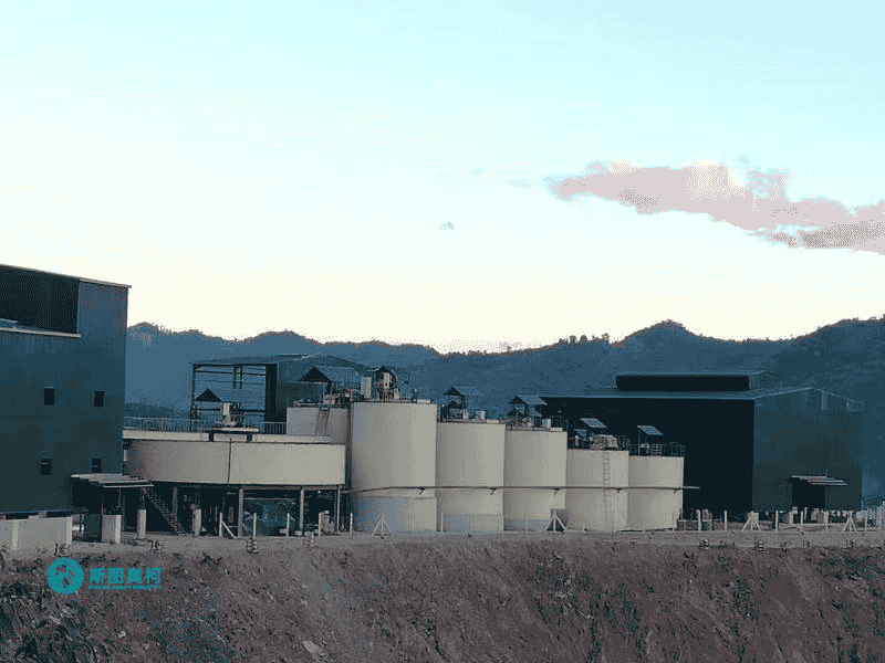 Custom Leaching Tank Gold Ore Processing Equipment 30TPD-2500TPD