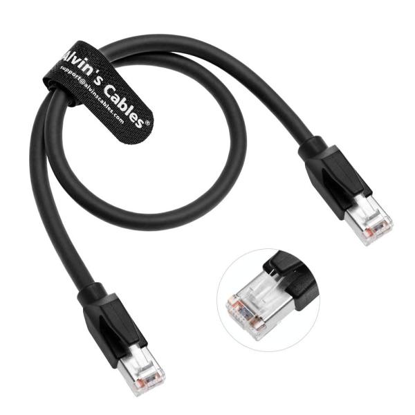 Alvin's Cable Cat6 Profinet Cable 3m Shielded Industrial Gold RJ45