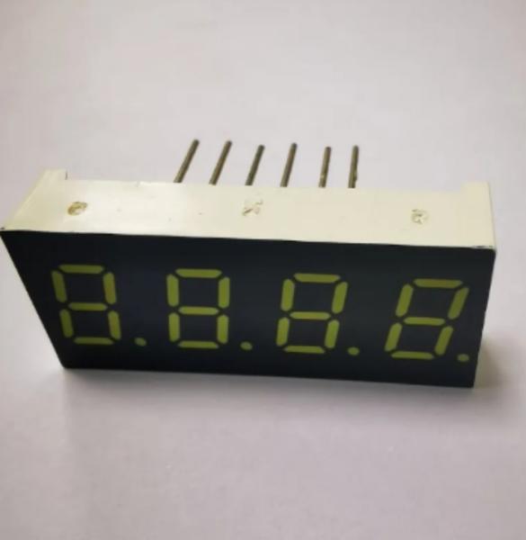 Affichage LED 7 segments 4 chiffres anode commune blanc ultra 0.56 pour contrôle de minuterie de four numérique