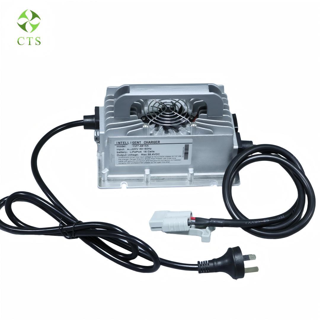 CTS 800W Intelligent Battery Charger for Electric Vehicles, Golf Carts