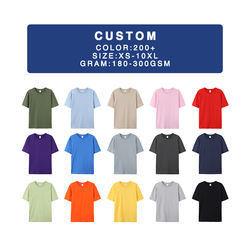                  Summer Cotton Mens T-Shirt Short-Sleeve Man T Shirt Short Sleeve Pure Color S Clothing T Shirts Tops Tee Men′ S Clothing             