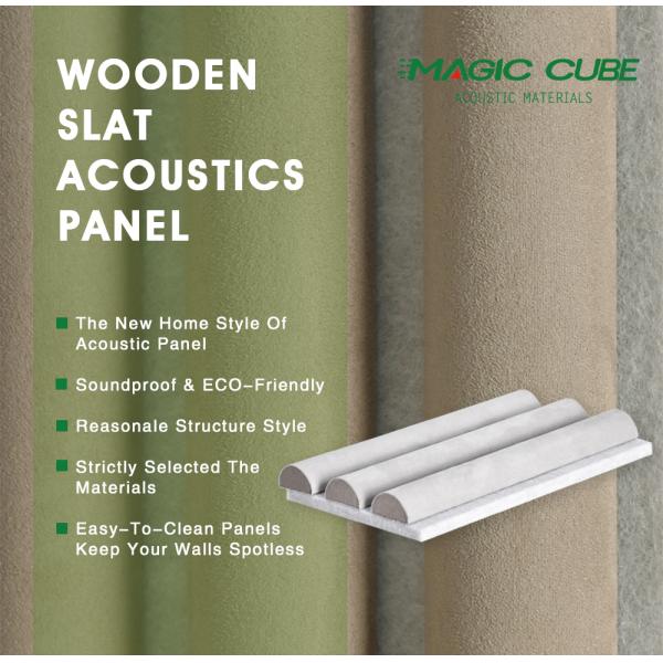 Wall Sound Absorption Fire Retardant Sustainable Suede Wrapped Acoustic Panel