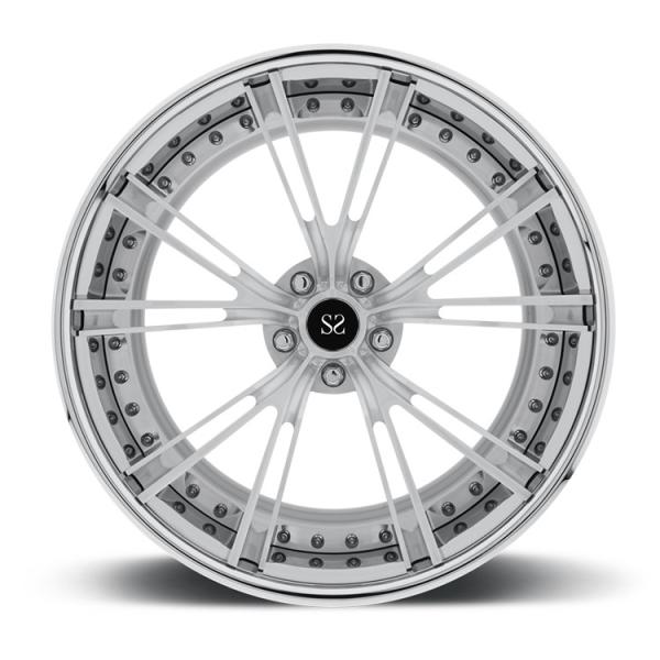 18 19 20 21 22 pouces Pcd 5x112 Pour roues Benz Gle 2 Pc alliage d'aluminium forgé A6061 T6 Styling Jantes personnalisées