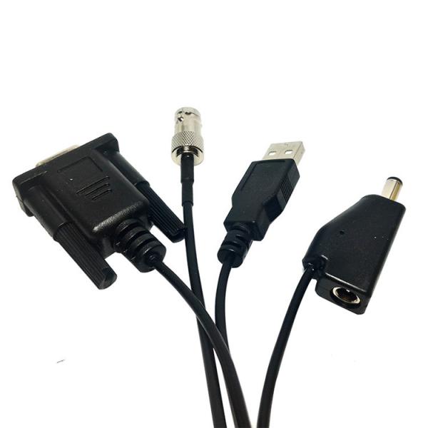 Black Multifunction Trimble Gps Cable / Data Cable For Sps Series