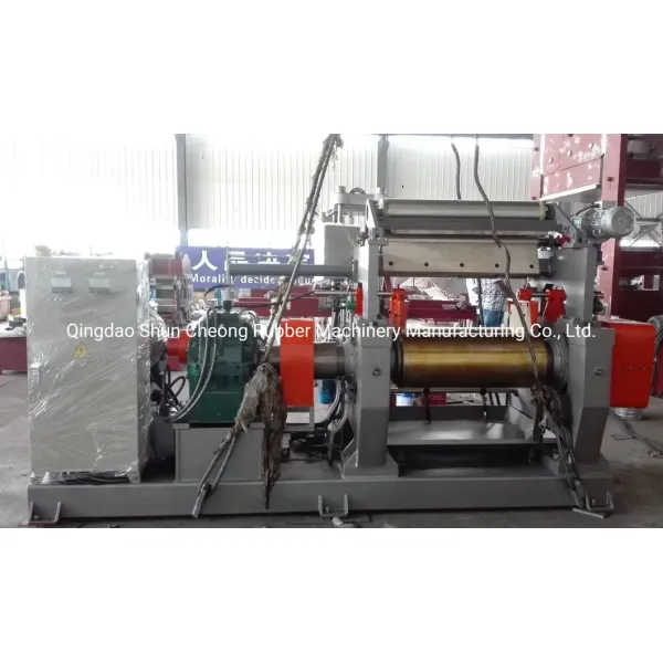 Water Cooling Rubber Mixing Machine with 360mm Roller Diameter and 30kw Motor Power Open Mixing Mill