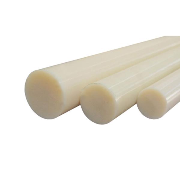100% Virgin Plastic PVC Round Rod Smooth Surface Rigid 4mm