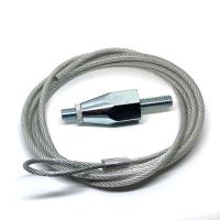 Corde de fil d'acier sertie par replis avec le kit à bascule de suspension de pince de câble de crochet instantané
