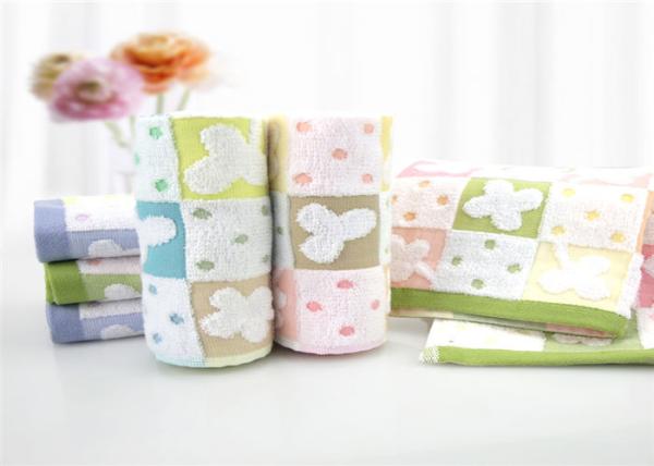 Double Layer Unisex Baby Towels , Colorfast Grade A Baby Wash Towels Low Cadium