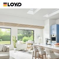 Fenêtre fixe en aluminium à grille industrielle - Style loft - Haute sécurité