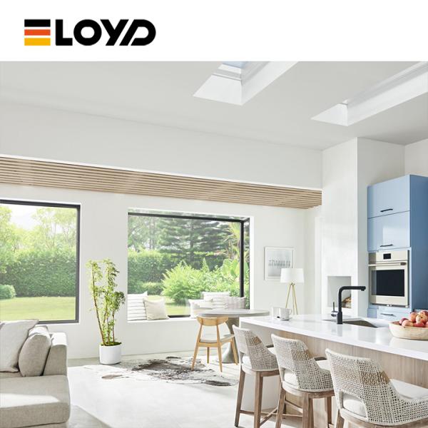 Industrial Grid Fixed Aluminum Window – Loft Style