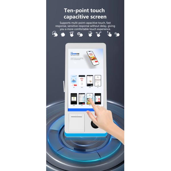 15.6 Inch Win 7/10 All-in-One Touch Screen Smart POS Machine with SDK Function and 58mm Printer Shopping Mall Application