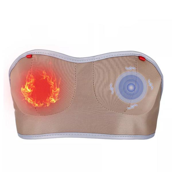 Far Infrared Electric Heated Clothes Bra ODM For Vibration Massage