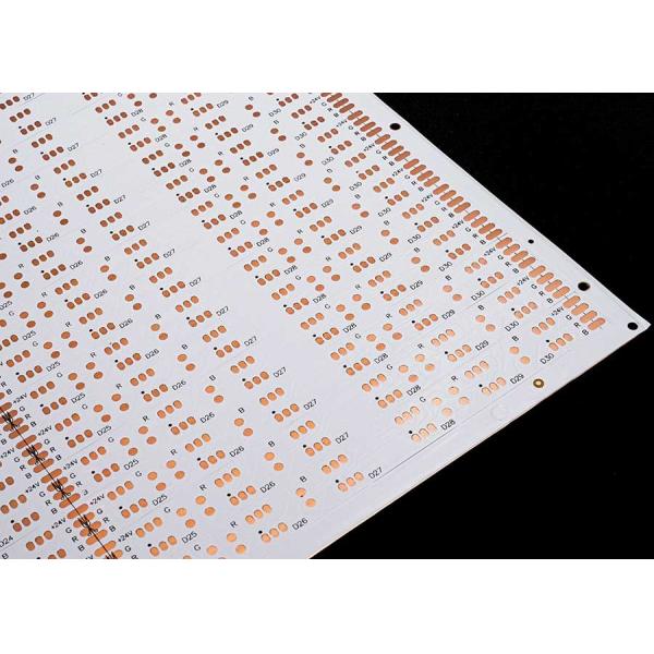 5050 RGB LED Strip Flexible Circuit Boards Double-Sided 24V White Film Black Character OSP FPC