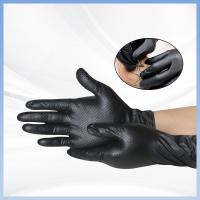 Desgaste disponible de la prueba de aceite del guante del nitrilo de la reparación del coche - guantes resistentes de la mano del nitrilo