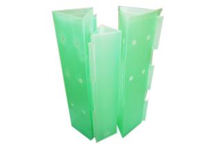 Resistência UV de Welded Plant Shelter do protetor da árvore do triângulo