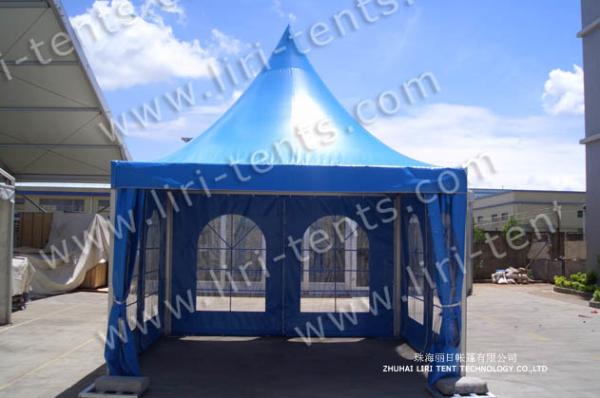 5X5m Pagoda Party Tent for rental, High Peak Pagoda Party Tent, Outdoor event party tent with printing