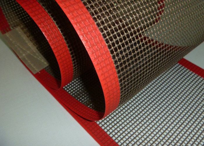 Heat Resistant Food Grade PTFE Mesh Conveyor Belt with Non-Stick Surface for High Temperature Applications