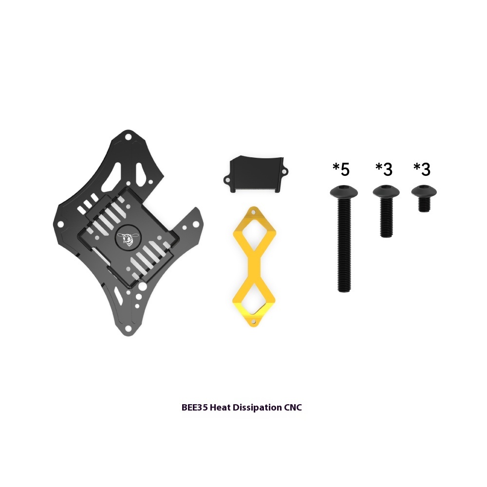 Speedybee Bee35 Advanced Racing Drone Parts Aluminium Carbon Fiber Rack Accessories With Camera Application