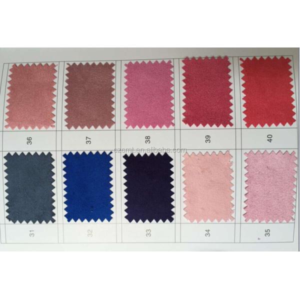 Soft and Comfortable 100% Polyester Microfiber Suede Fabric for Sofa