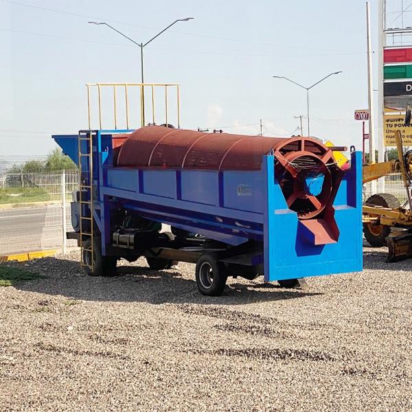 Supply Manual Gold Mining Trommel Equipment 380v/415v/440v Mobile Gold Trommel Screen