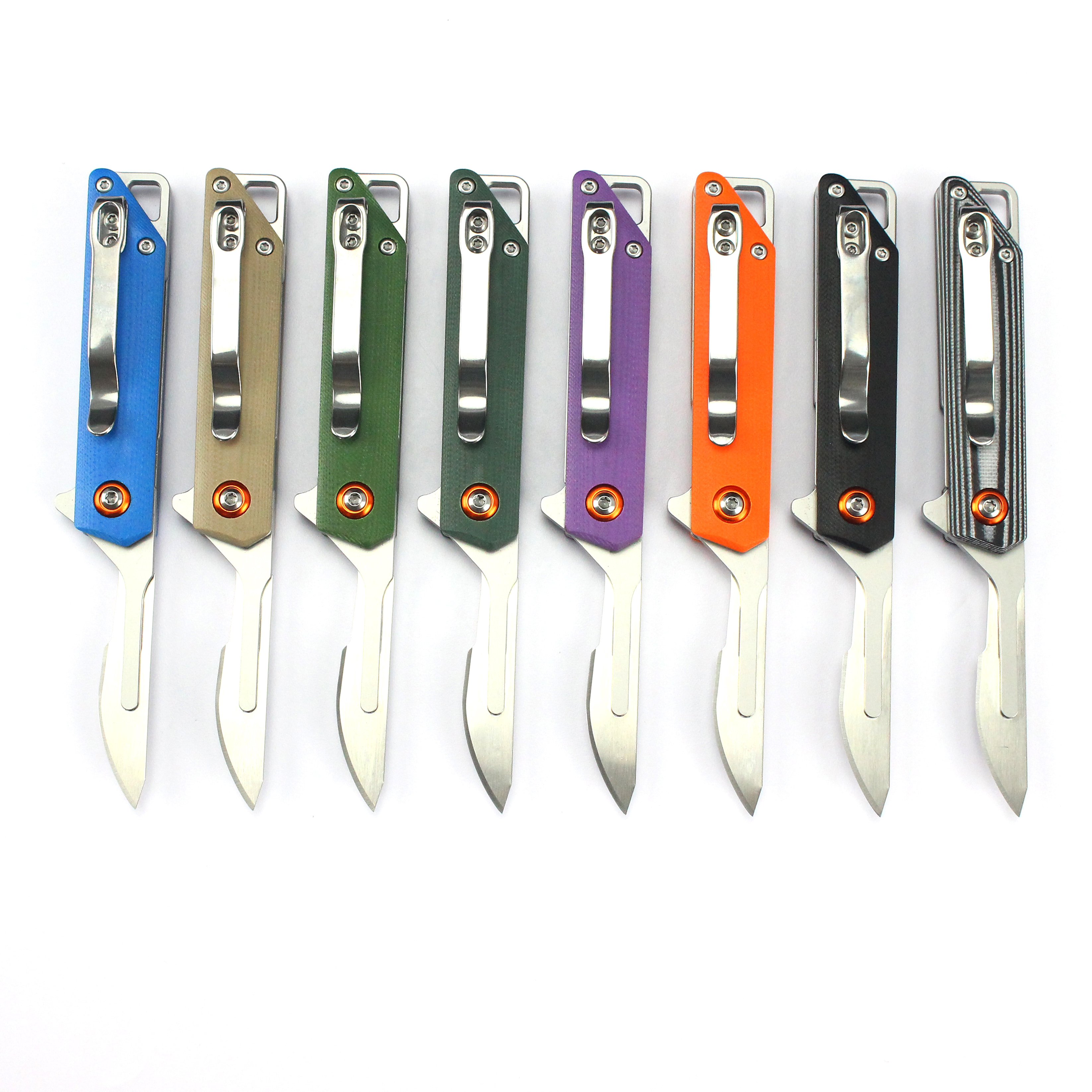 Factory Direct Customizable G10 Handle Scalpel Portable Mini Pocket Knife