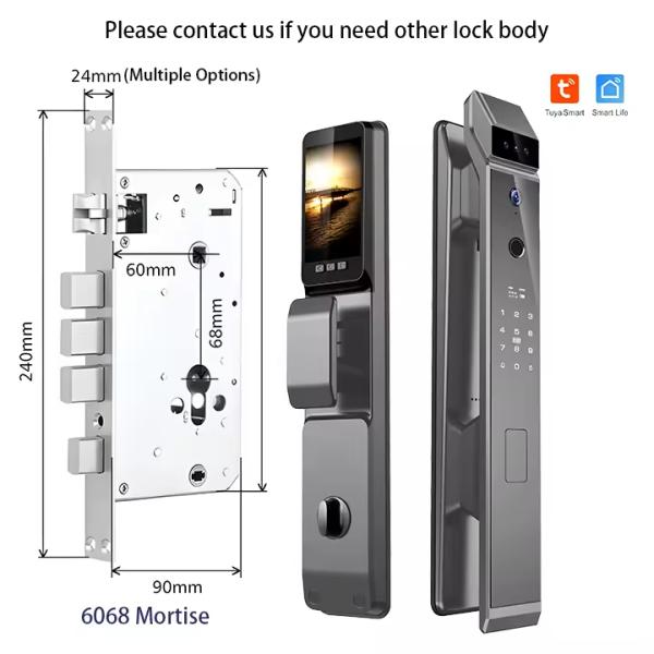 スマートホーム完全自動3D顔認識 Tuyaアプリロック