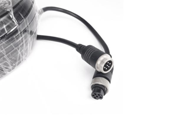 OEM Waterproof Eletrical Extension Video 6 Pin Cable for Car Reserving Camera
