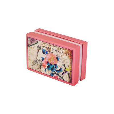 Type fait sur commande de bloc supérieur de couleur de Logo Soap Packaging Paper Box CMYK