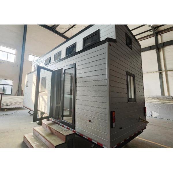AS/NZS Standard Light Steel Prefab Tiny House On Wheels Kit Дом для путешественников