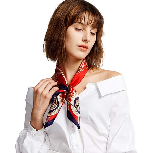 Christmas Gifts Mulberry Silk Scarf Hair Wrapping At Night Luxury