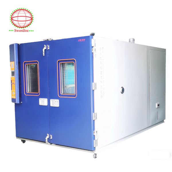 -70°C to +150°C Solid  Welded Walk-In Climatic Testing Chambers for  Laser device