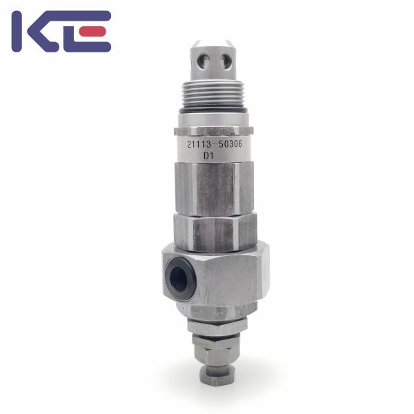 21113-50306 Control Hydraulic Pressure Relief Valve For HD1430 Kato Excavator