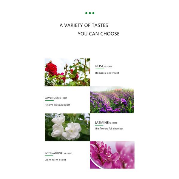 Stérilisation automobile automobile rafraîchisseur d'air Spray parfum floral durable