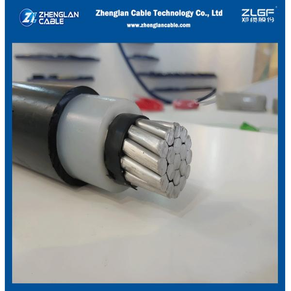15KV 25KV 35KV Rated Voltage Overhead Insulated Cable With Black Inner Layer And HDPE Outer Layer