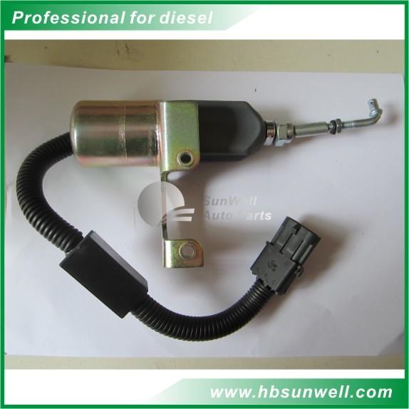 Cummins DCEC truck 6BTA5.9 stop solenoid 4942879 cummins fuel pump solenoid