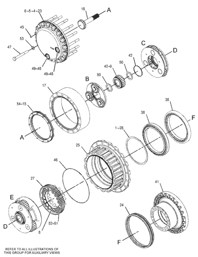 Краулер 330GC TQ Финальный диск 378-9568 378-9567 3789568 3789567