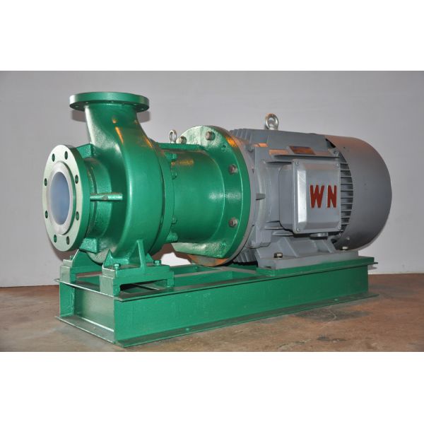 Robust Fluoroplastic Magnetic Drive Pump Leakproof Used For Conveying Strongly Corrosive Wastewater