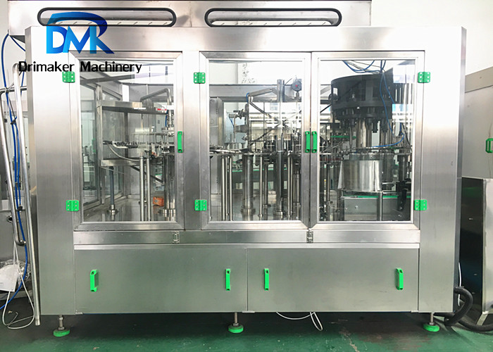 Автоматическая легкая деятельность Carbonated полоскать заполняя пакуя машину 10000bph