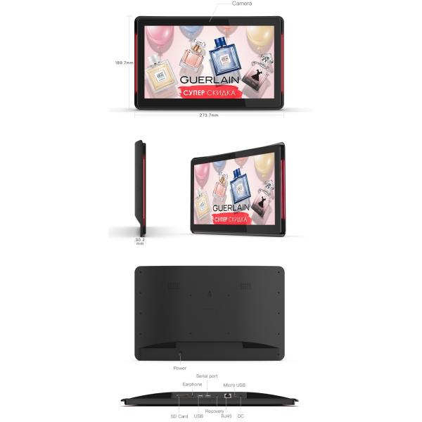 10,1 панель планшета RK3288 LCD IPS конференц-зала держателя стены андроида дюйма