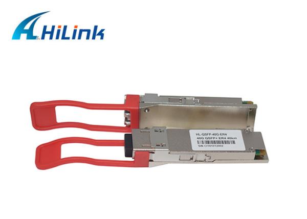 Duplex LC QSFP+ Transceiver 40 GBASE -ER4 1310nm Wavelength 3.3V QSFP-40G-ER4