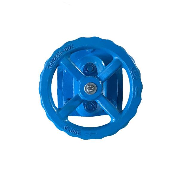 ASME / JIS Non Raised Rod Spring Seat Gate Valve PN16 Carbon Steel Body