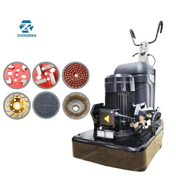 Industrial Concrete Floor Grinders 3P 380V Customized Concrete Grinding Machine