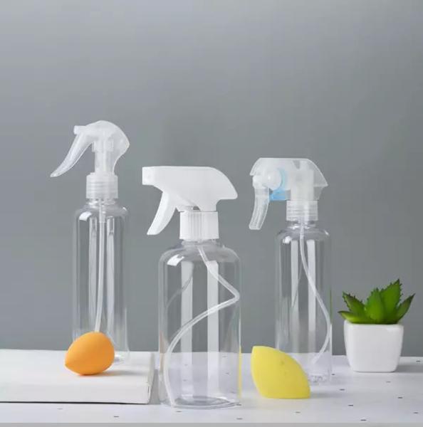 Transparent 50ml 60ml 100ml 250ml PET Alcohol Trigger Sprayer