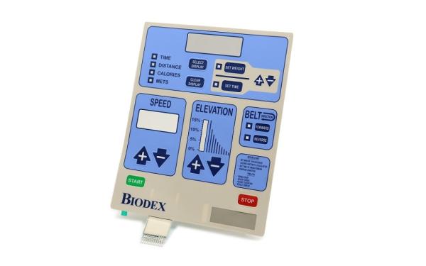 Biodex Healthcare Treadmills ESD Resistant Membrane Switch with Male Connector (LTIMG0459)