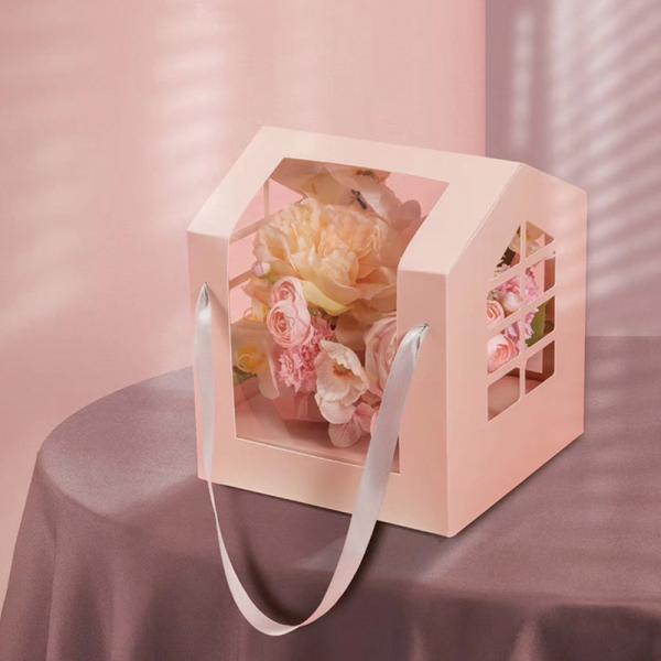 Debossing Embossing Dried Flower 157g Gift Packing Boxes