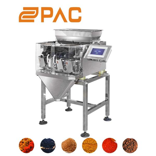 machine de remplissage linéaire de contrôle du peseur MCU de 5000g Multiweigh Multihead pour la poudre de riz granulaire